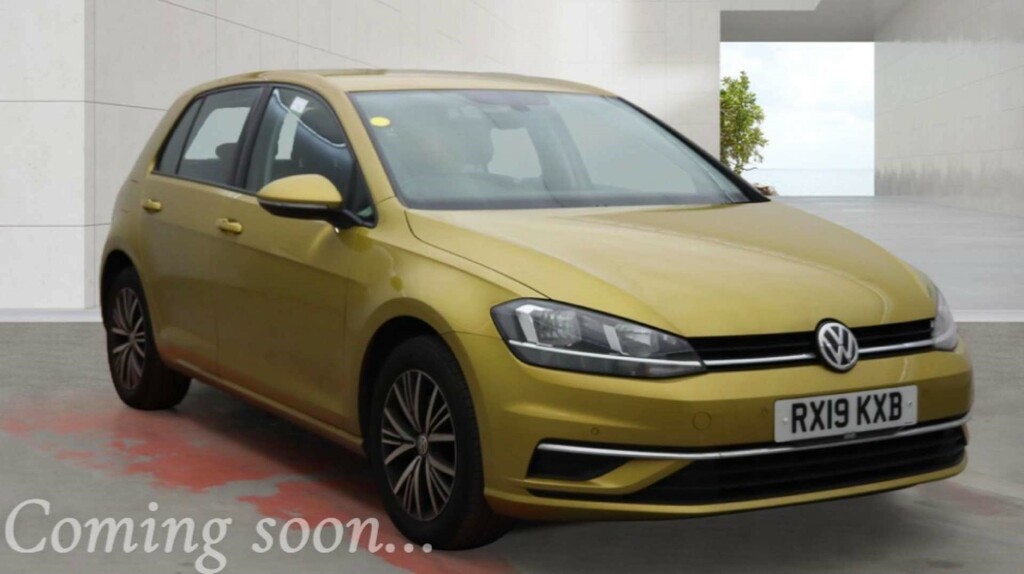 Volkswagen Golf Se Nav Tsi Evo Yellow