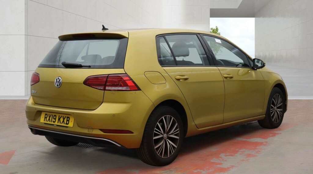 Volkswagen Golf Se Nav Tsi Evo RX19KXB Yellow #6