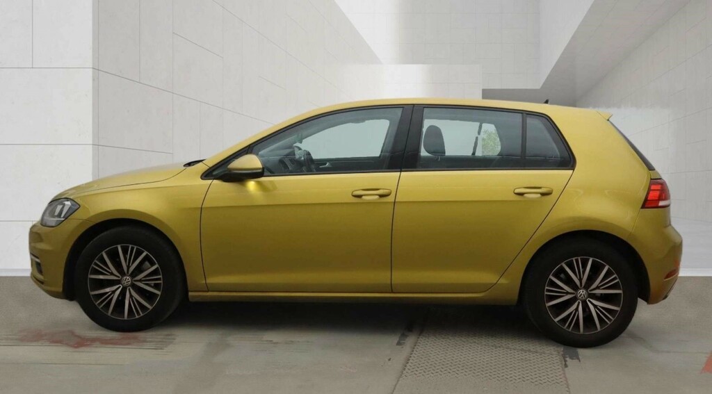 Volkswagen Golf Se Nav Tsi Evo RX19KXB Yellow #5