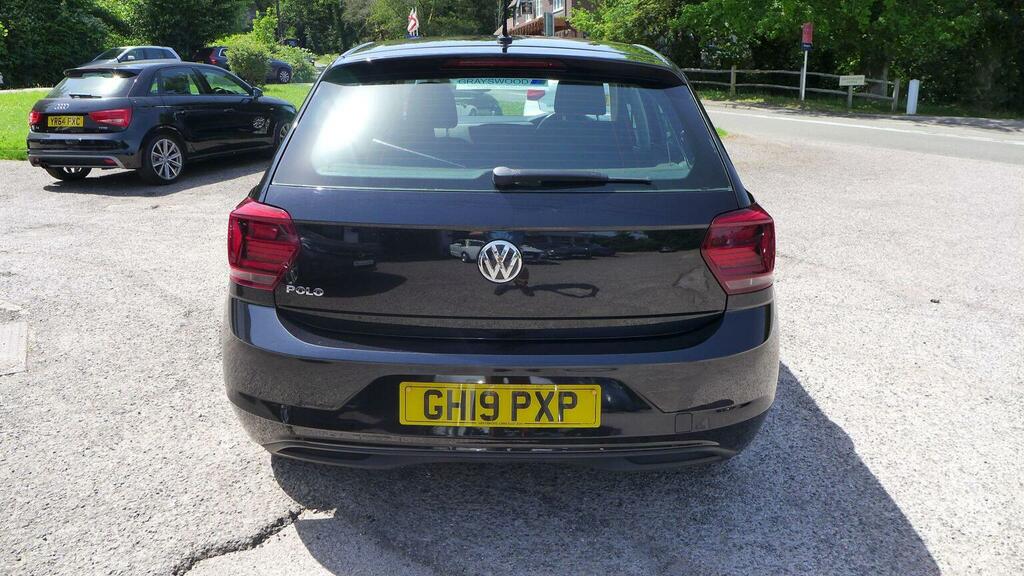 Volkswagen Polo 1.0 Tsi Se Euro 6 Ss GH19PXP Black #6