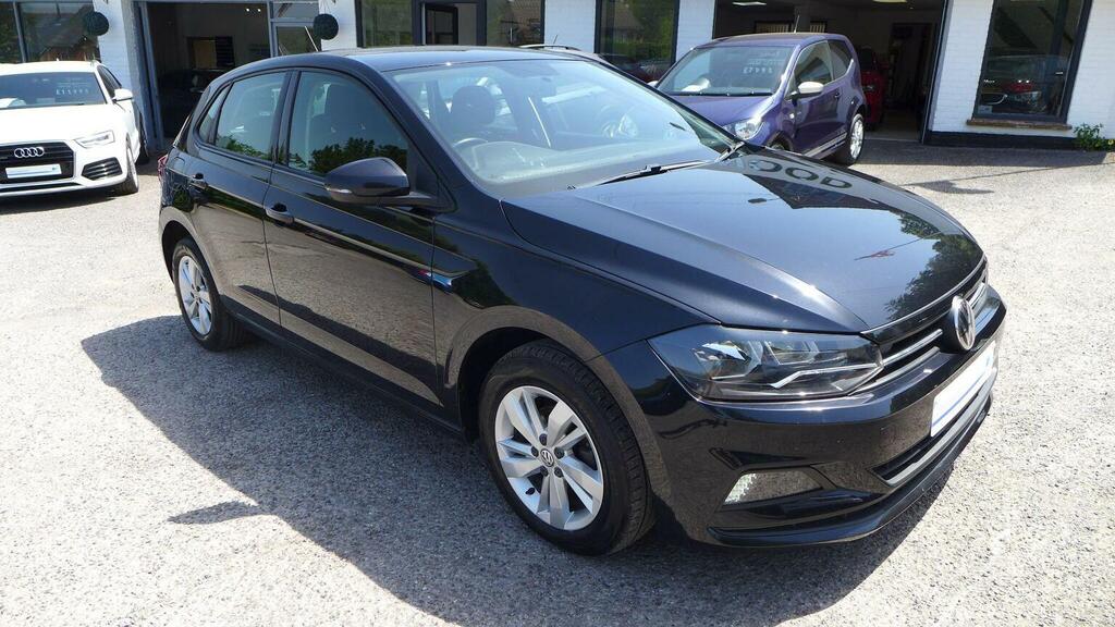 Volkswagen Polo 1.0 Tsi Se Euro 6 Ss GH19PXP Black #3