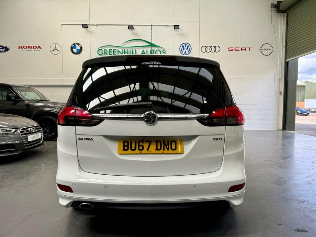 Vauxhall Zafira Tourer 2.0 Cdti Sri Nav Euro 6 Ss White #4