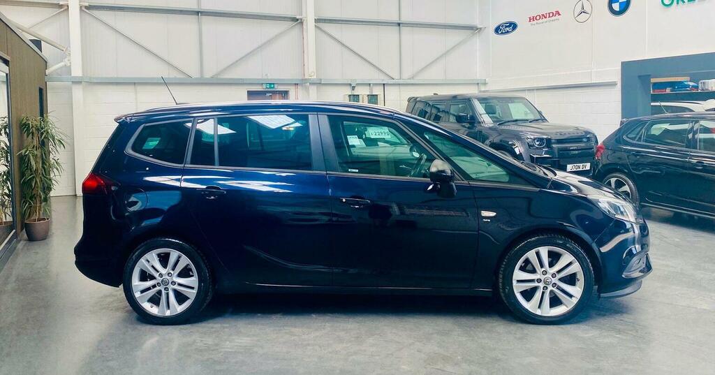 Vauxhall Zafira Tourer 1.4I Turbo Sri Nav Euro 6 Blue #6