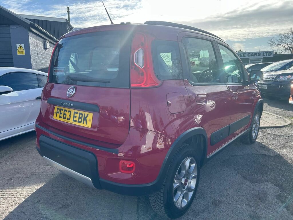 Fiat Panda 0.9 Twinair 4X4 Hatchback Euro 5 Red #4