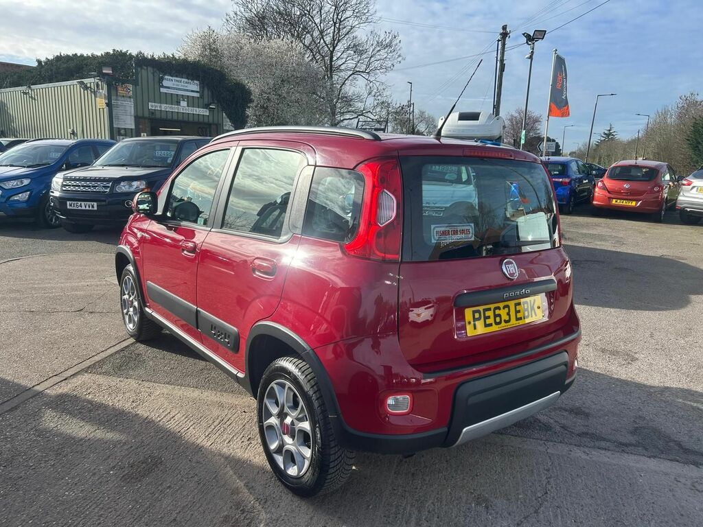 Fiat Panda 0.9 Twinair 4X4 Hatchback Euro 5 Red #6