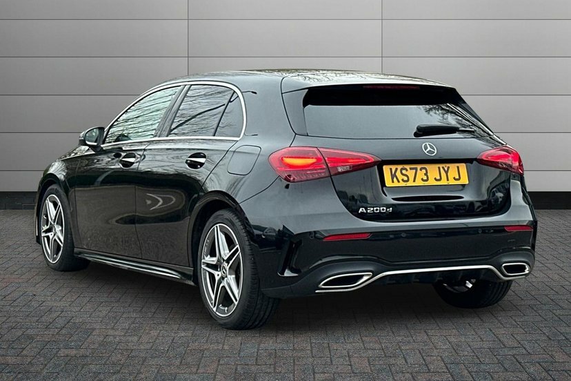 Mercedes-Benz A Class 2.0 A200d Amg Line Premium Hatchback Black #2