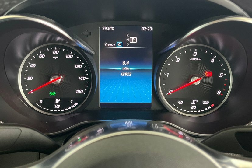 Mercedes-Benz GLC Class Glc 220D 4Matic Amg Line Coupe Silver #6