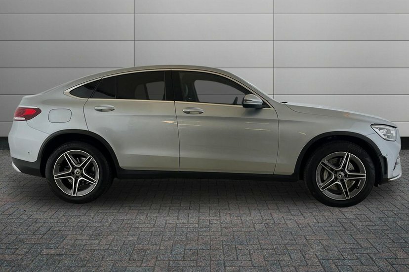 Mercedes-Benz GLC Class Glc 220D 4Matic Amg Line Coupe Silver #3