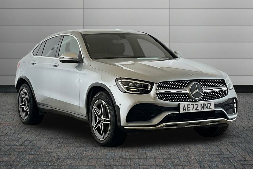 Mercedes-Benz GLC Class Glc 220D 4Matic Amg Line Coupe Silver