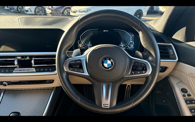BMW 3 Series 330E M Sport Saloon Black #5