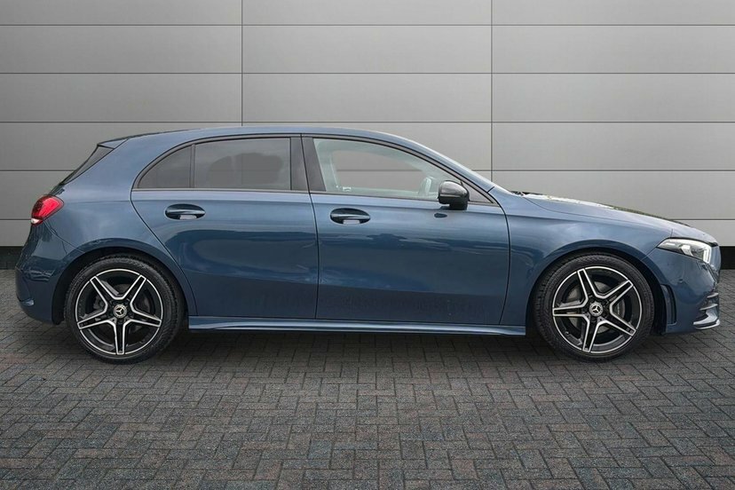 Mercedes-Benz A Class A200 Amg Line Executive Hatchback KN23YVS Blue #3