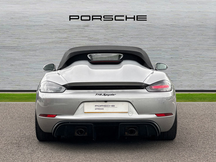 Porsche 718 Spyder 4.0 Spyder Pdk 420 Ps BD23WXC Silver #4