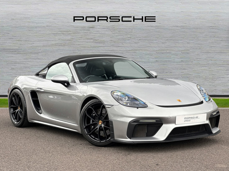 Porsche 718 Spyder 4.0 Spyder Pdk 420 Ps Silver