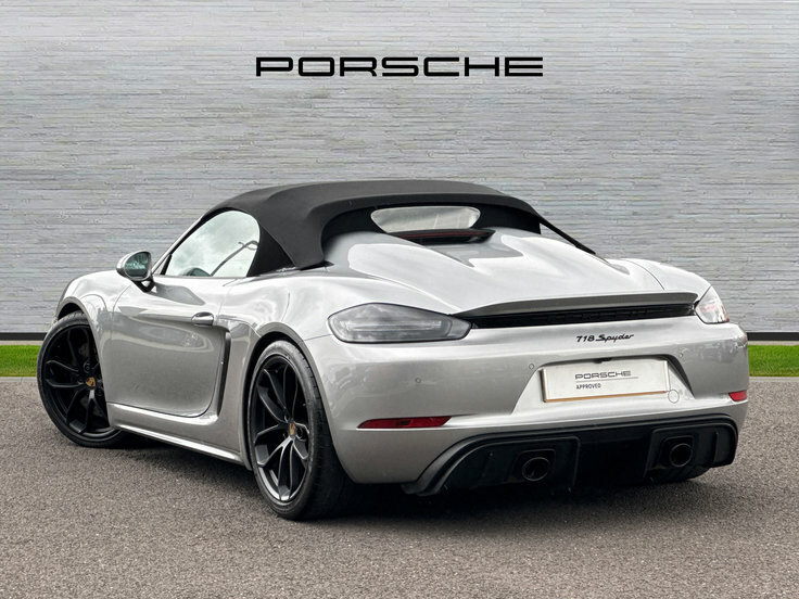 Porsche 718 Spyder 4.0 Spyder Pdk 420 Ps BD23WXC Silver #2