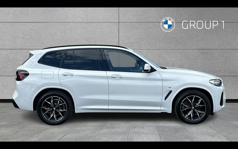 BMW X3 X3 Xdrive20d M Sport HJ73PXM White #3