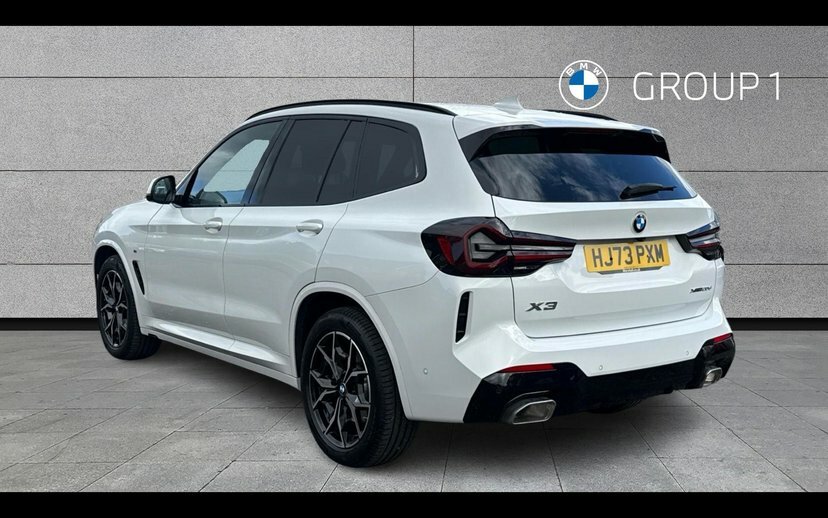 BMW X3 X3 Xdrive20d M Sport HJ73PXM White #2