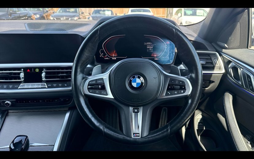 BMW 4 Series Gran Coupe 430I M Sport Coupe YA70BFP White #5