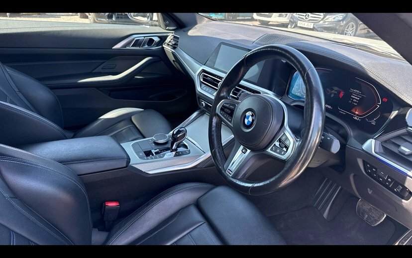 BMW 4 Series Gran Coupe 430I M Sport Coupe YA70BFP White #6