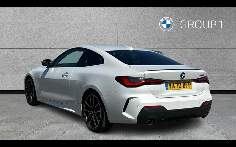 BMW 4 Series Gran Coupe 430I M Sport Coupe YA70BFP White #2