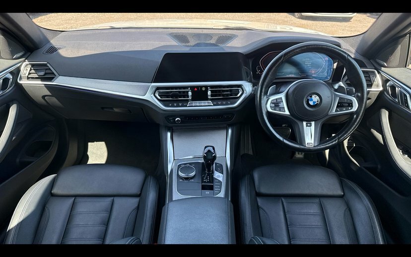 BMW 4 Series Gran Coupe 430I M Sport Coupe YA70BFP White #4