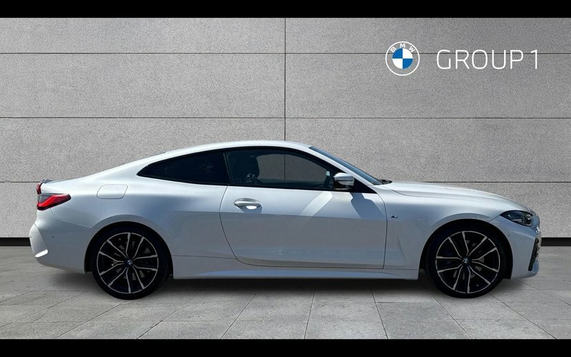 BMW 4 Series Gran Coupe 430I M Sport Coupe YA70BFP White #3