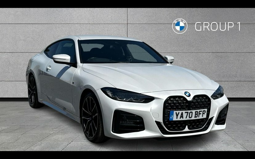 BMW 4 Series Gran Coupe 430I M Sport Coupe White