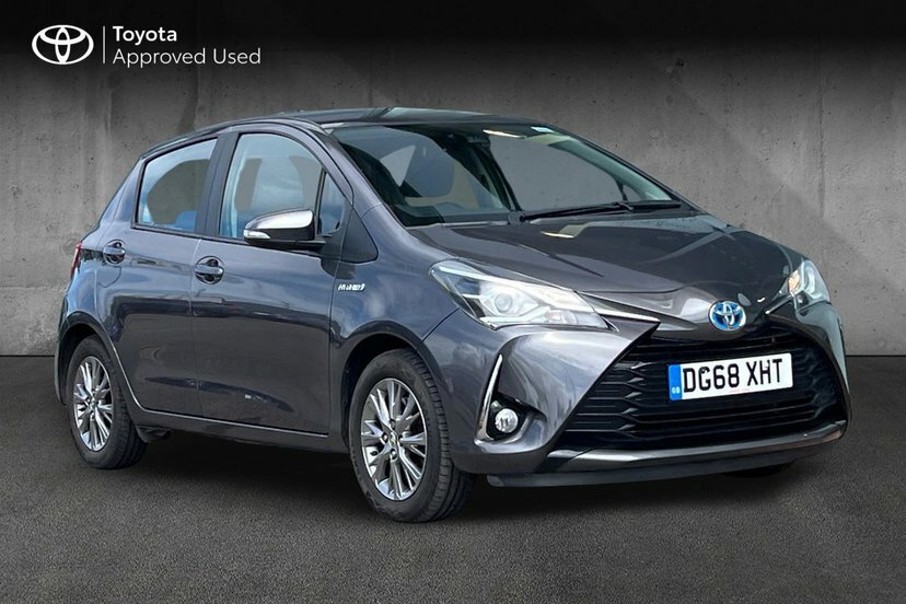 Toyota Yaris 1.5 Vvt-h Icon Hatchback Hybrid E-cvt Grey