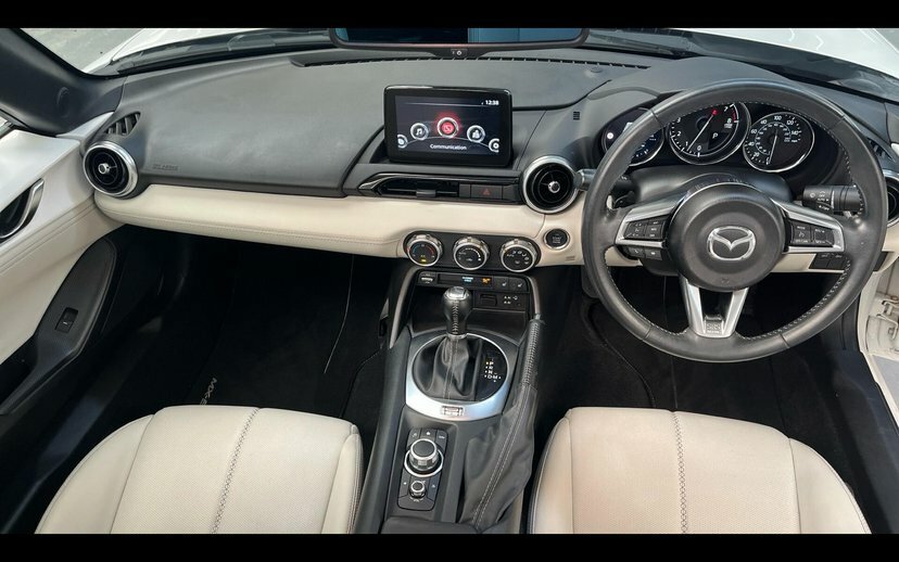 Mazda MX-5 RF 2.0 Skyactiv-g Gt Sport Tech Convertible Petro White #4