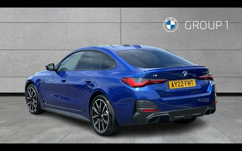 BMW i4 I4 Edrive40 M Sport AY22FNT Blue #2