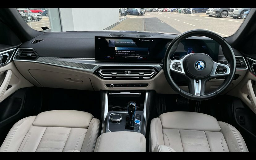 BMW i4 I4 Edrive40 M Sport AY22FNT Blue #4