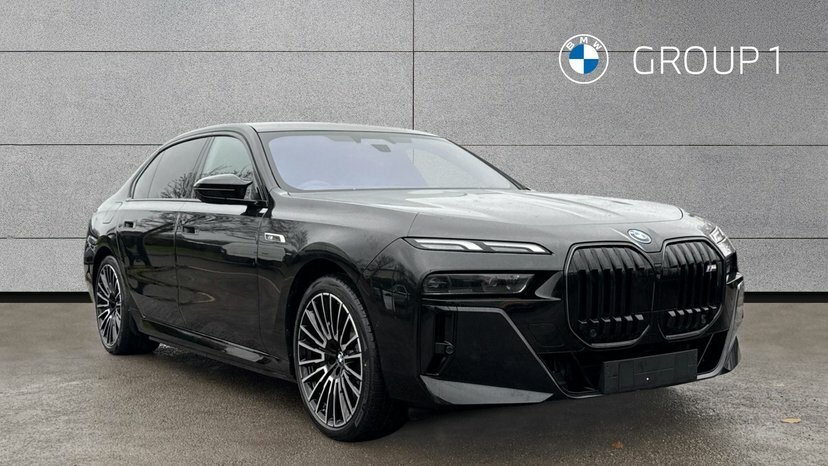 BMW 7 Series M760e Xdrive Black