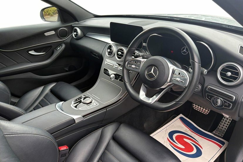 Mercedes-Benz C Class C220d Amg Line Edition Saloon Silver #5