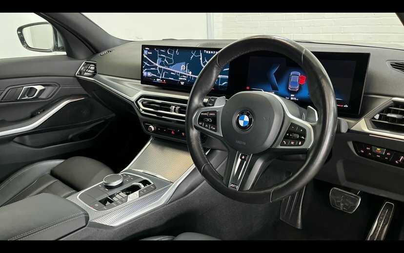 BMW 3 Series 320I M Sport Saloon YB24MWJ Grey #6
