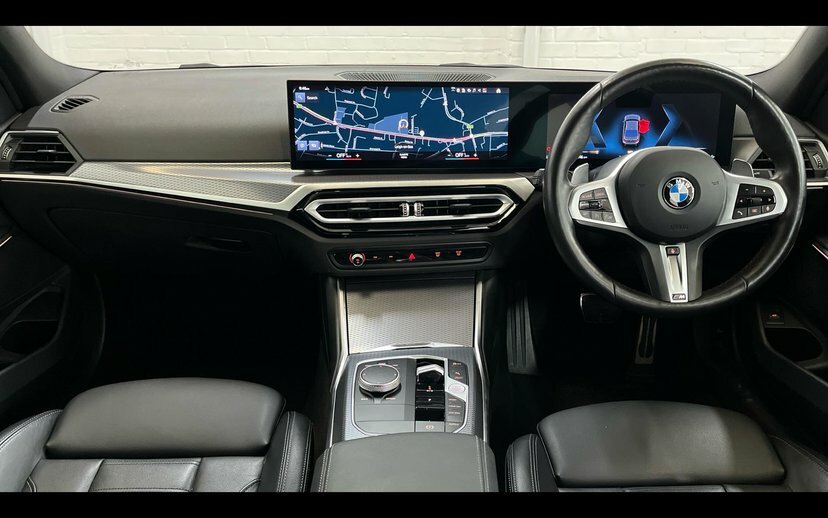 BMW 3 Series 320I M Sport Saloon YB24MWJ Grey #4