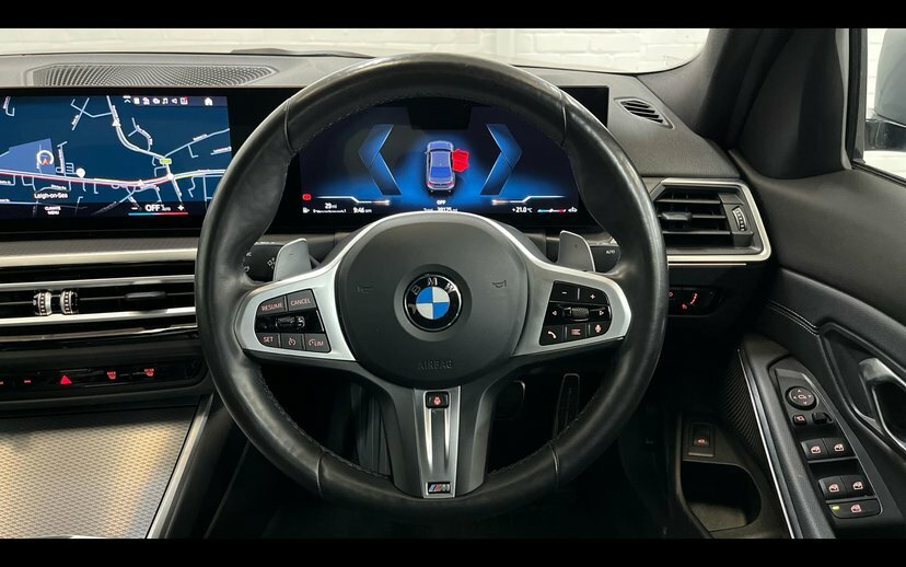 BMW 3 Series 320I M Sport Saloon YB24MWJ Grey #5