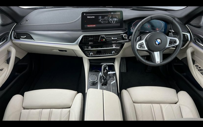 BMW 5 Series 530D Xdrive M Sport Saloon Black #4