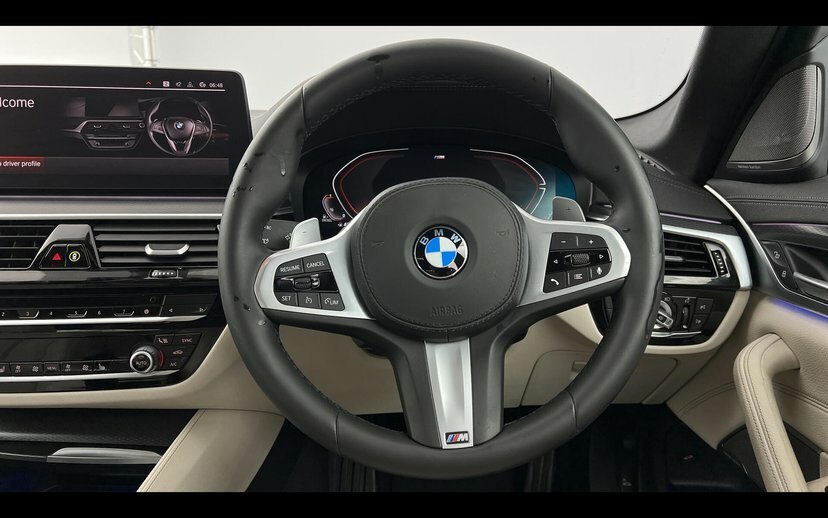 BMW 5 Series 530D Xdrive M Sport Saloon Black #5