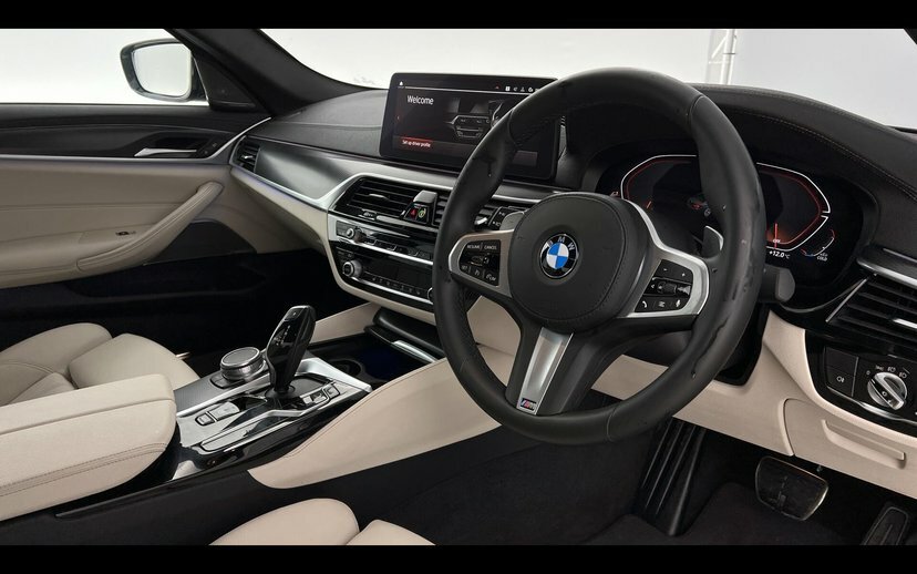 BMW 5 Series 530D Xdrive M Sport Saloon Black #6