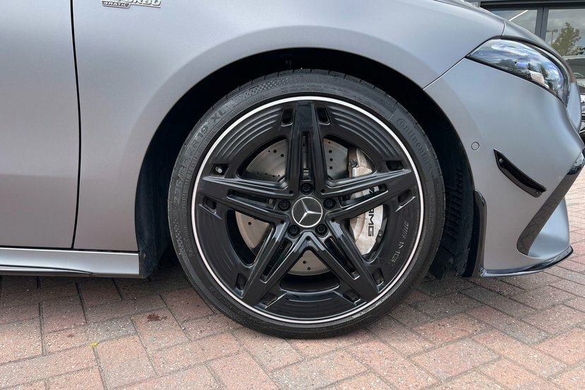 Mercedes-Benz A Class 2.0 A35h Mhev Amg Premium Plus Hatchback Pet RJ25DWZ Grey #4