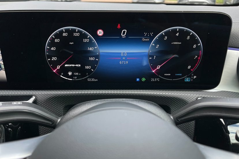 Mercedes-Benz A Class 2.0 A35h Mhev Amg Premium Plus Hatchback Pet RJ25DWZ Grey #6