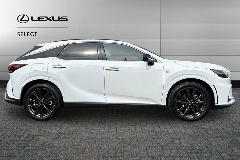 Lexus RX 2.5 450H 18.1Kwh F Sport Design Suv Pl White #4