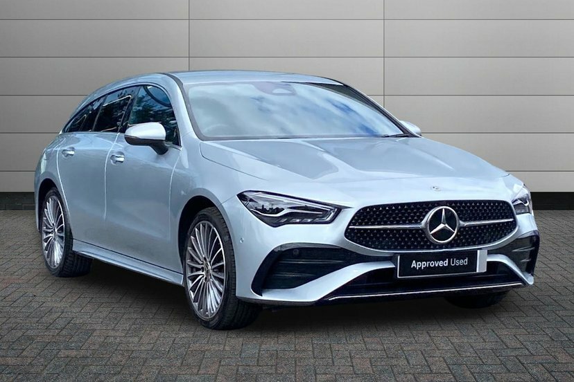 Mercedes-Benz CLA Class Cla250e 15.6Kwh Amg Line Premium Shooting Brake Silver