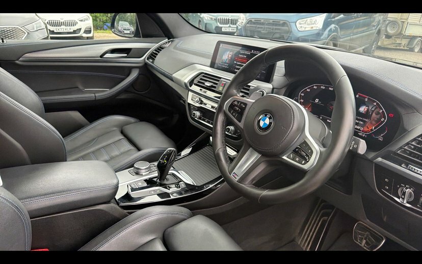 BMW X3 X3 M40d Black #6