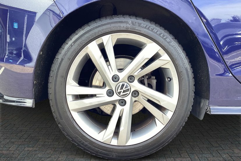 Volkswagen Golf 2.0 Tdi R-line Hatchback Dsg 150 Ps KM21VTC Blue #5