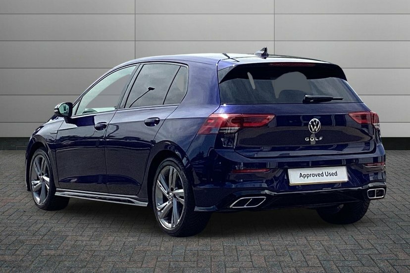 Volkswagen Golf 2.0 Tdi R-line Hatchback Dsg 150 Ps KM21VTC Blue #3