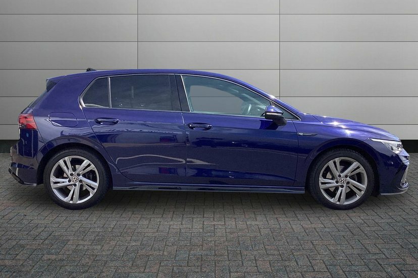 Volkswagen Golf 2.0 Tdi R-line Hatchback Dsg 150 Ps KM21VTC Blue #4