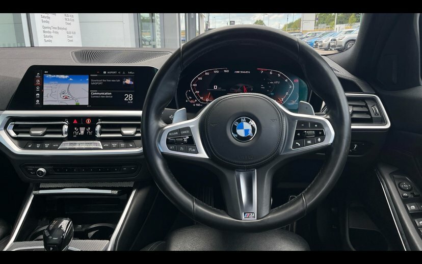 BMW 3 Series M340i Xdrive Saloon FP70HVO Black #5