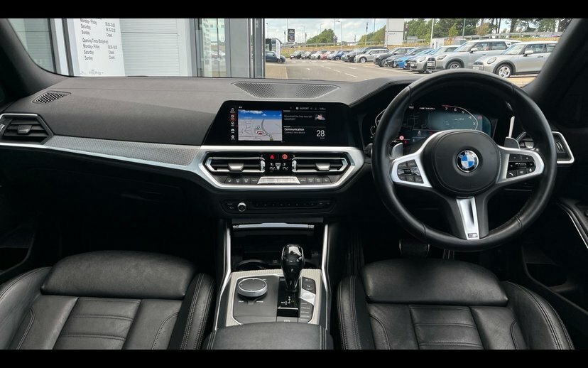 BMW 3 Series M340i Xdrive Saloon FP70HVO Black #4