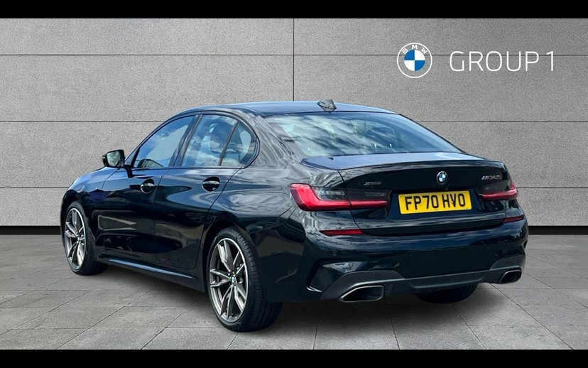 BMW 3 Series M340i Xdrive Saloon FP70HVO Black #2