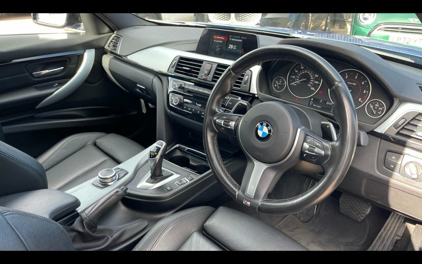 BMW 3 Series 320D Xdrive M Sport Saloon BC68WZD Blue #6